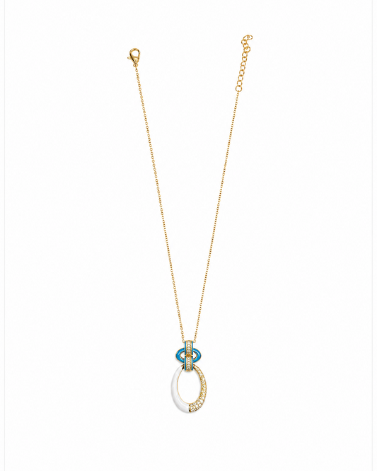 Girocollo Jennifer in Brass dorato