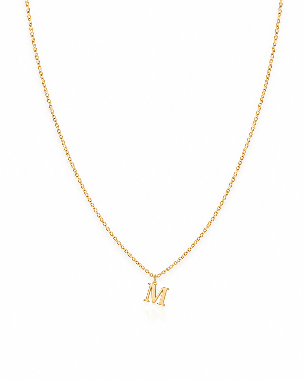Girocollo personalizzato Iniziale Oro 9kt
