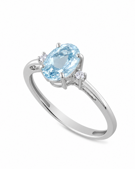 Anello Acqua Marina 1,05ct
