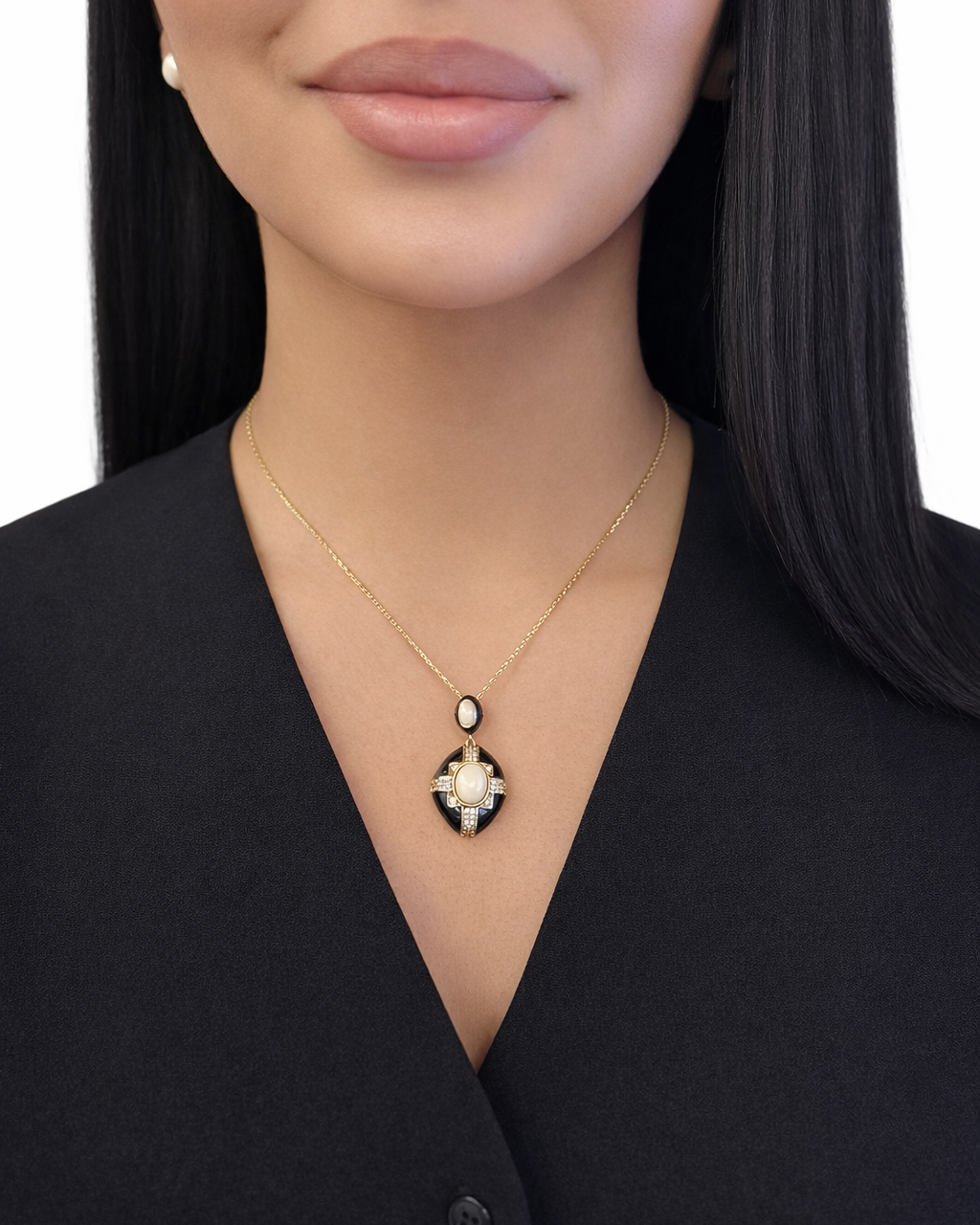 Girocollo Beatrice in Brass dorato