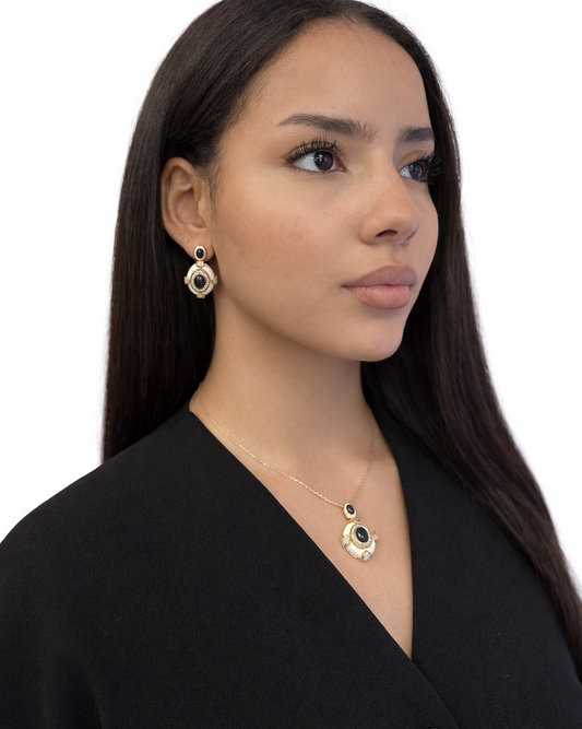 Girocollo Rebecca in Brass dorato
