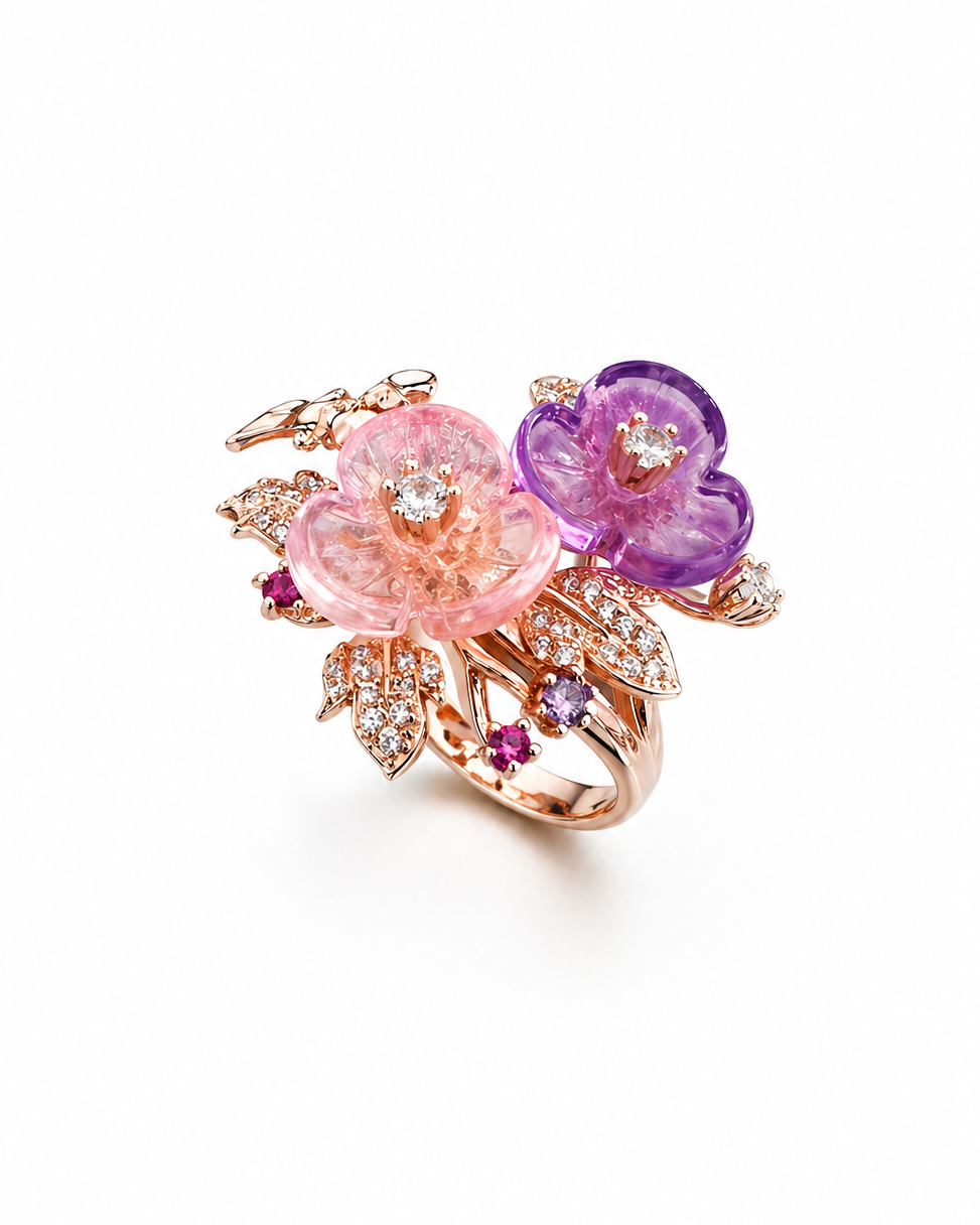 Anello Violetta