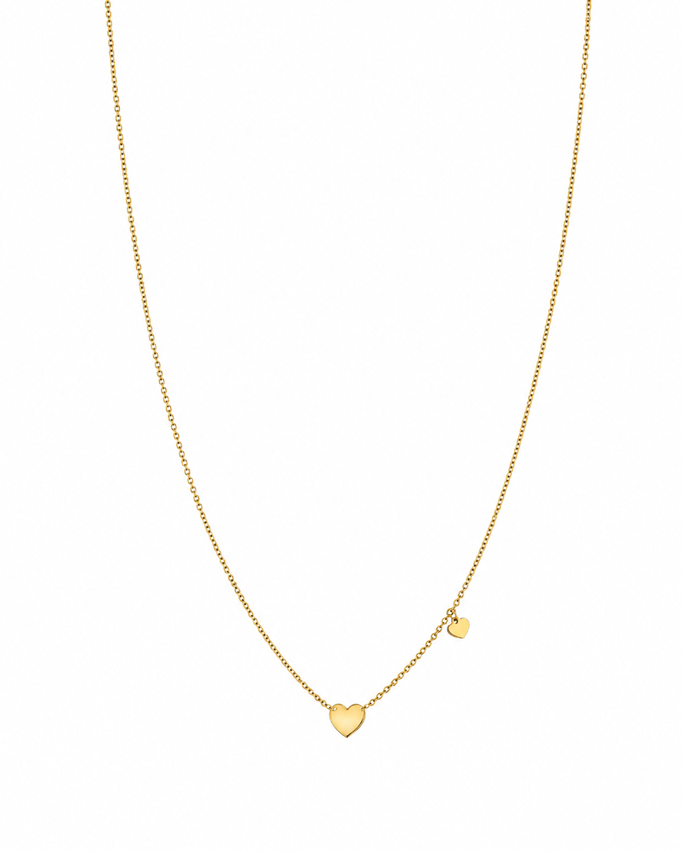 Girocollo in Oro 9kt con Cuoricini