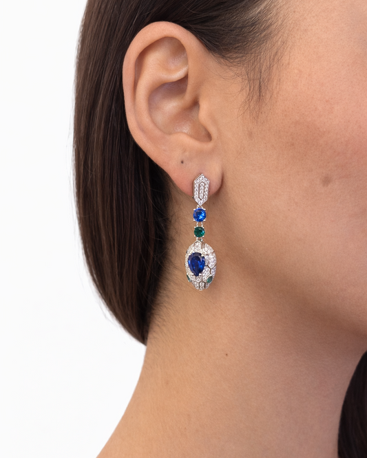 Orecchini Bloom Blu