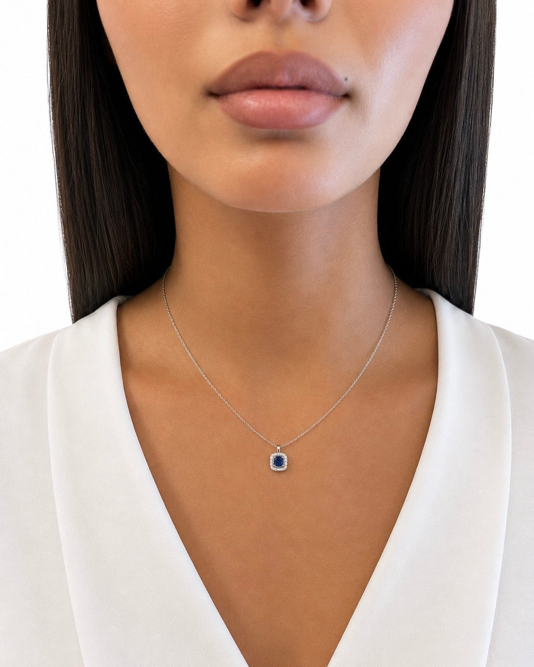 Girocollo Giovanna Blu