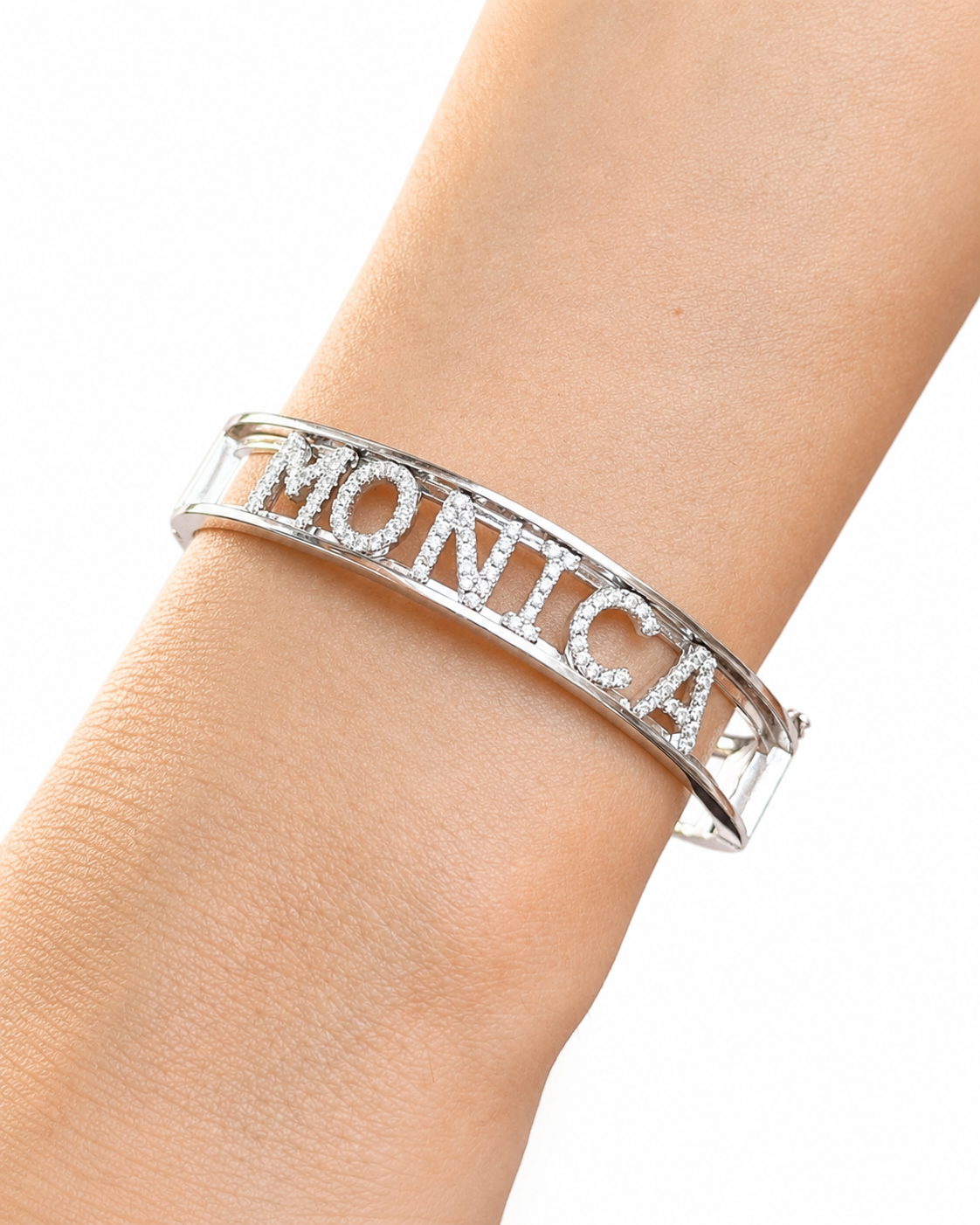 Bracciale Manetta con Nome Personalizzato