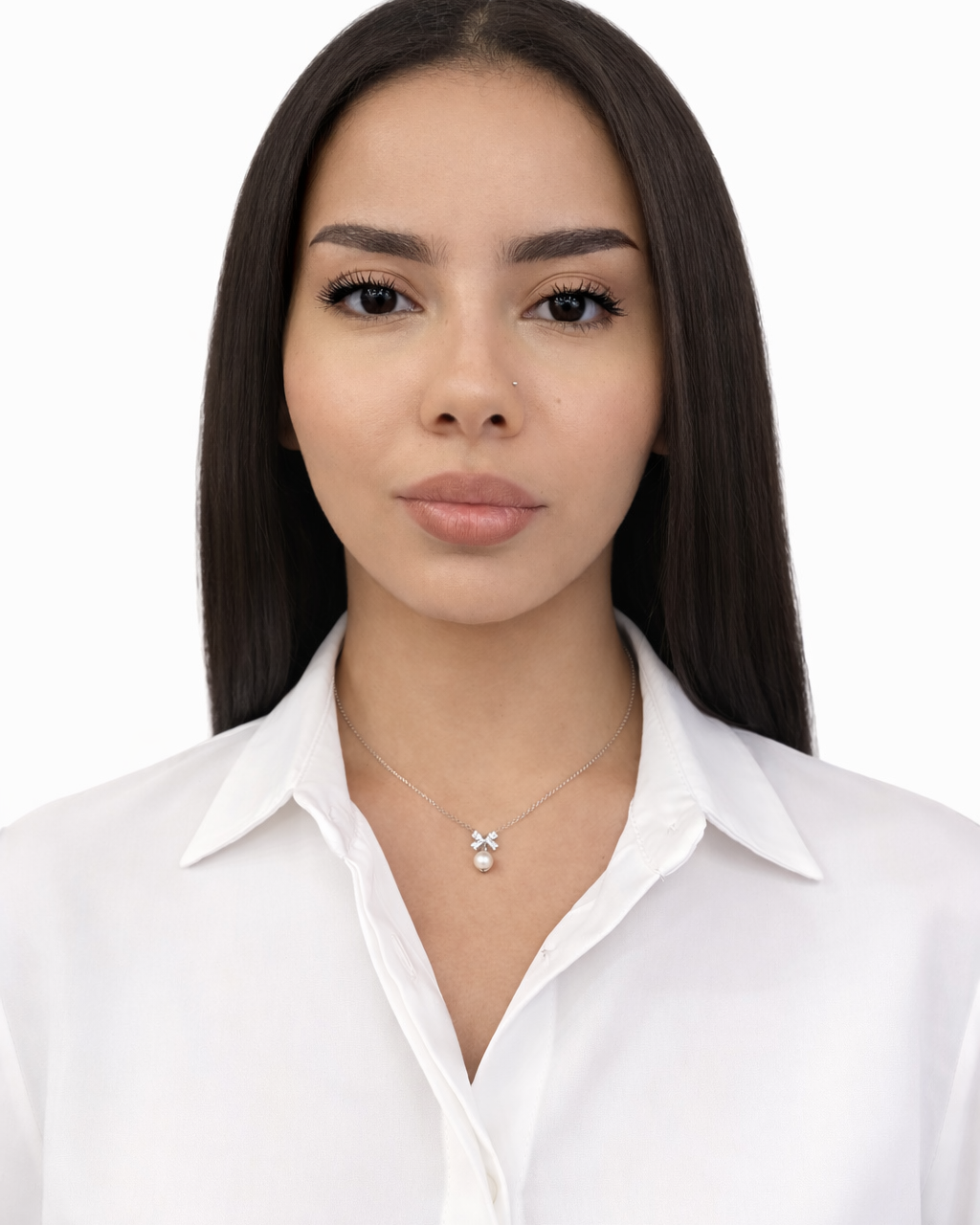 Girocollo Fiocchetto e Perla