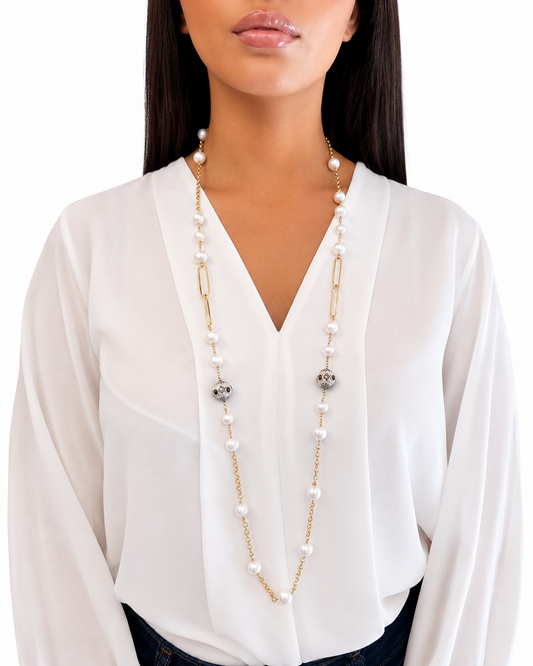 Collana con Perle di acqua dolce