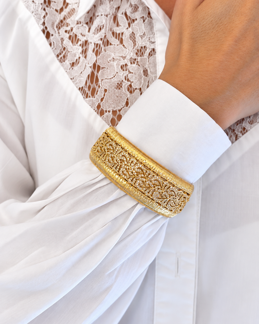 Bracciale Flora in Brass dorato