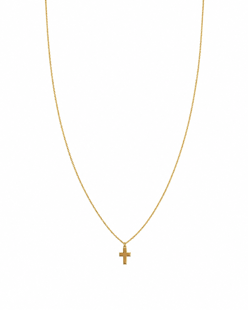 Girocollo in Oro 9kt con Croce