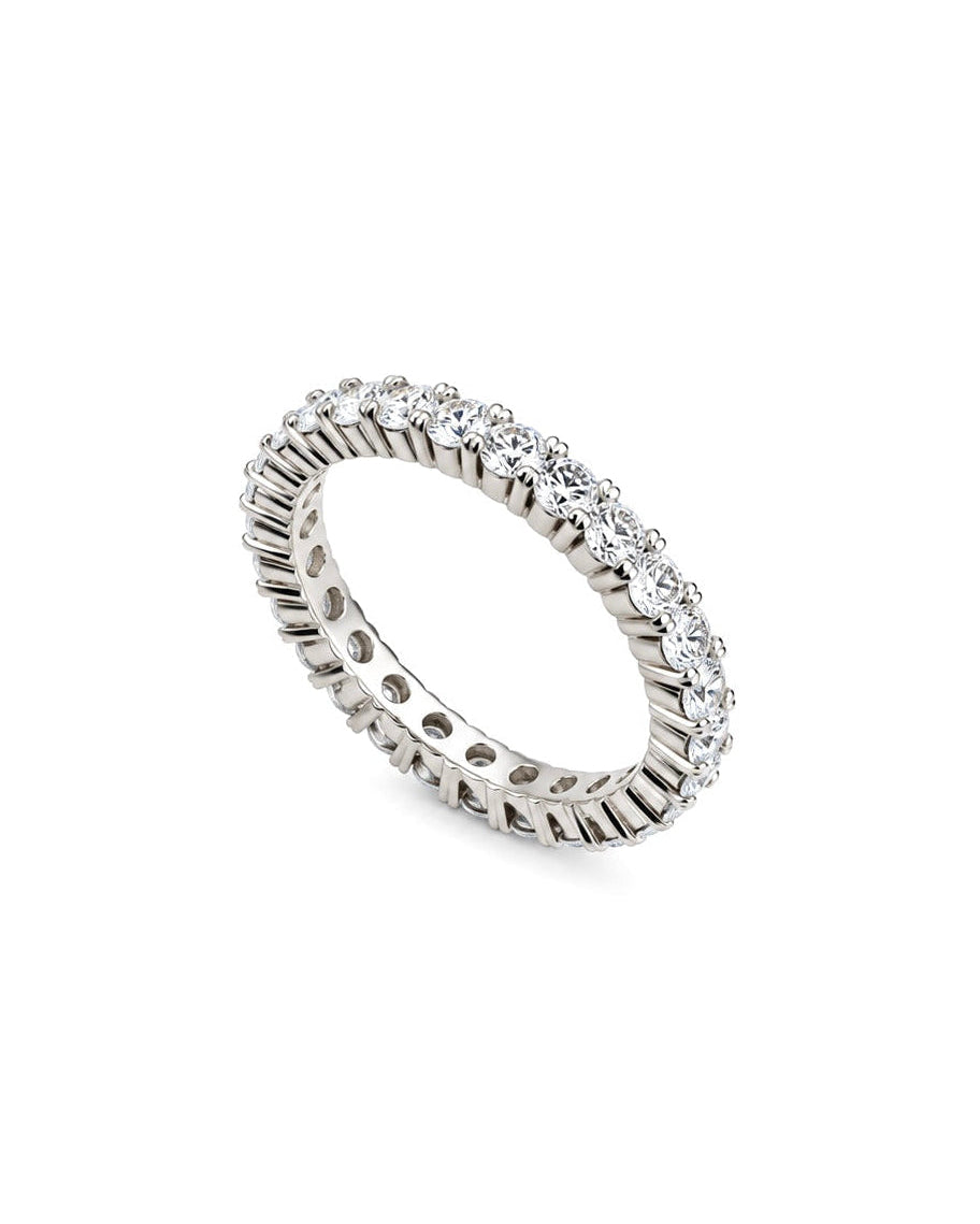 Anello Eternelle Medium in Argento 925 e Diamanti Lab Grown