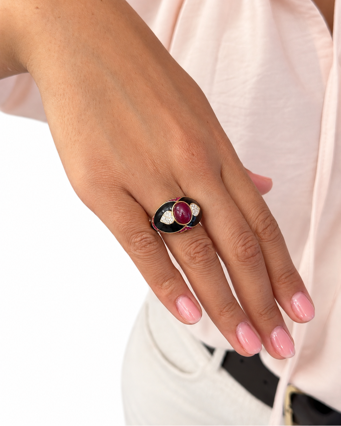 Anello Mirella in Brass dorato