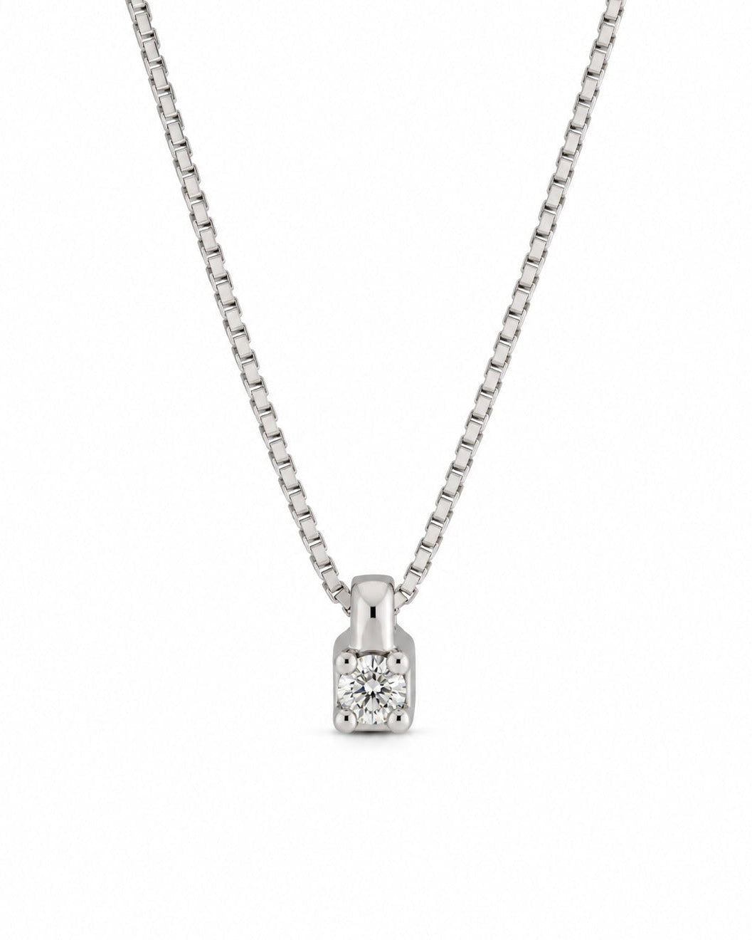 Collana Punto Luce Graffette 0,02ct