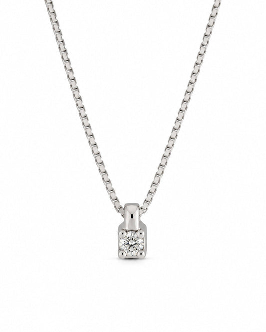 Collana Punto Luce Graffette 0,04ct