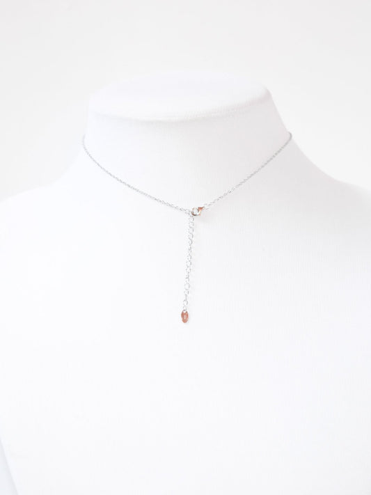 Girocollo Teddy in argento 925 rodio