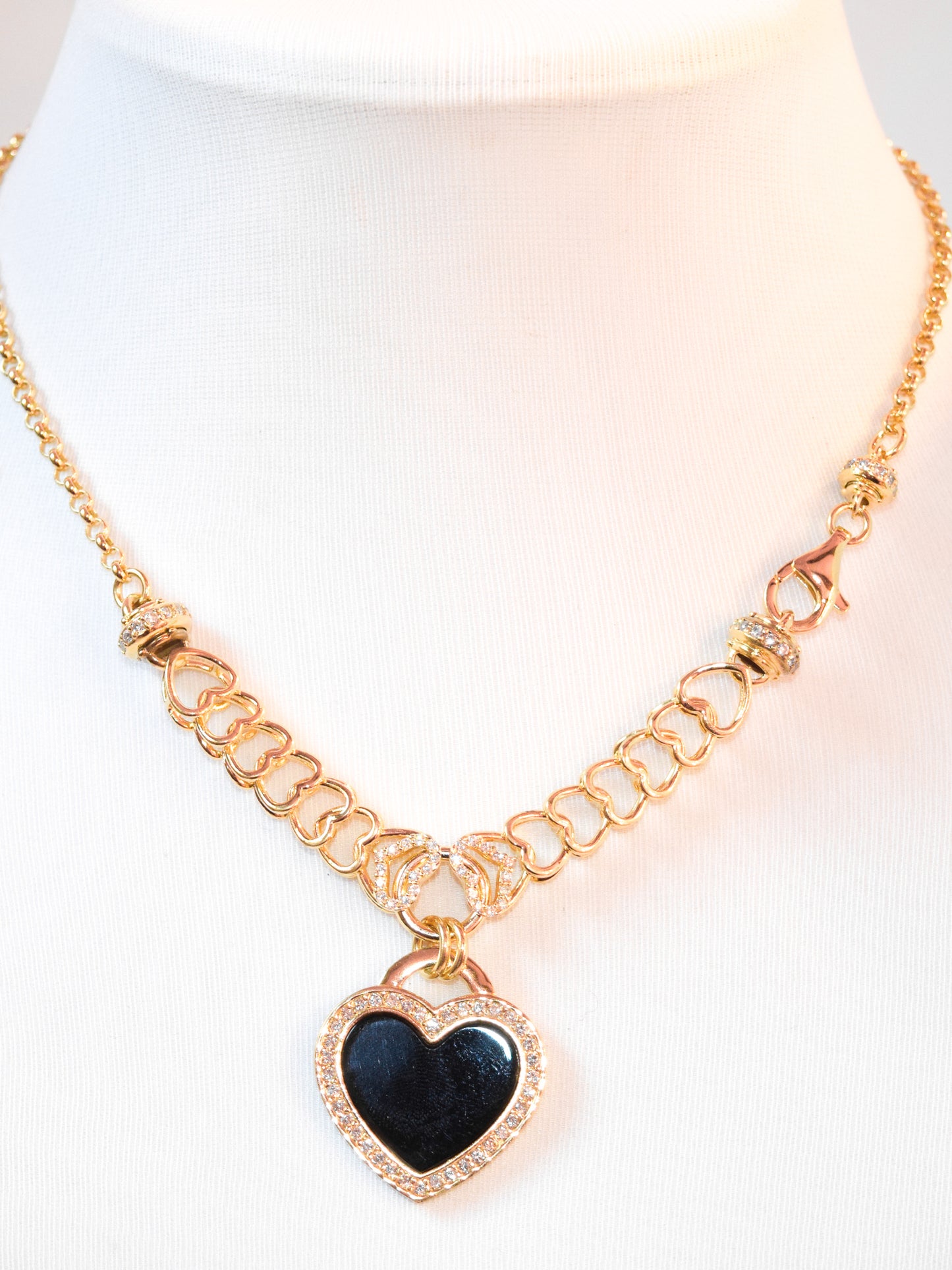 Collana Black Heart