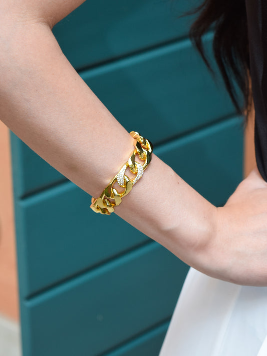 Bracciale Brass Groumette