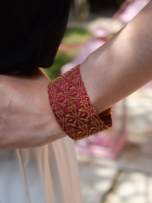Bracciale fatto a mano Fragola