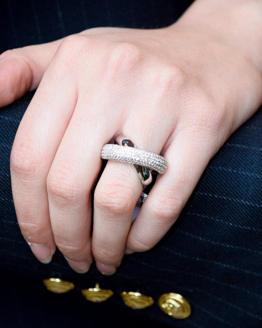 Anello Brass Intreccio