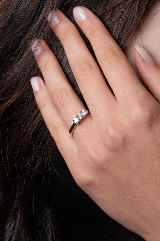 Anello Corfù Lab Grown Diamonds Small