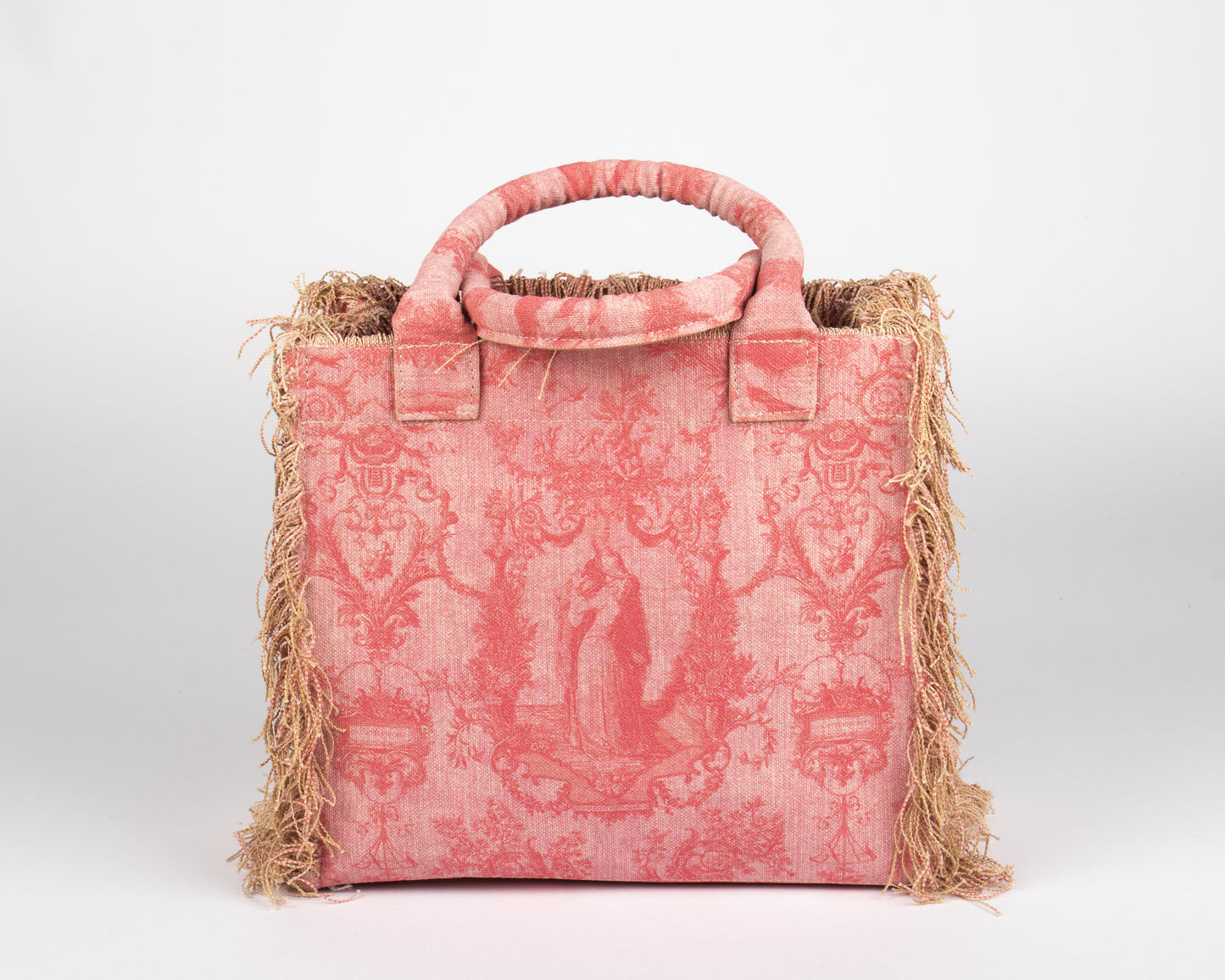 Borsa Petite Waterproof Rosa – Toile de Jouy Bacio