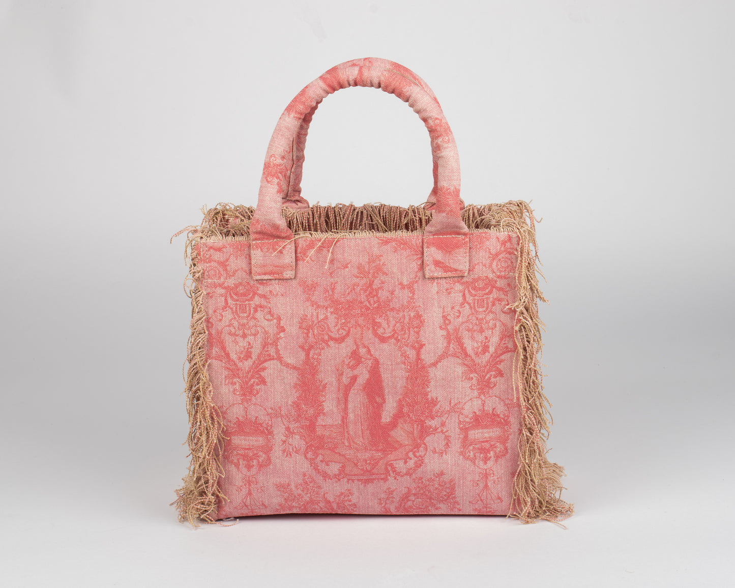 Borsa Petite Waterproof Rosa – Toile de Jouy Bacio