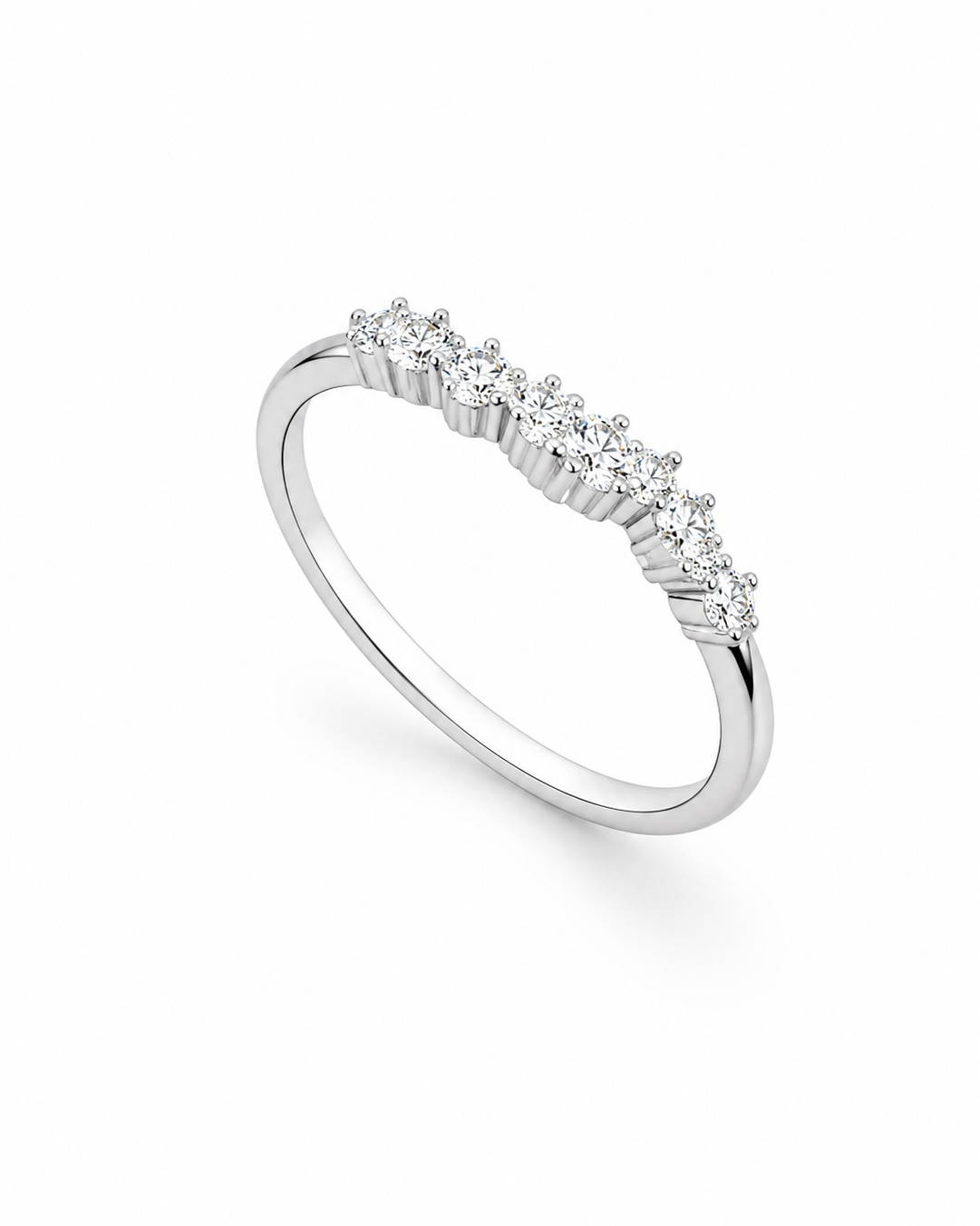 Anello Moissanite Dainty ct 0,36