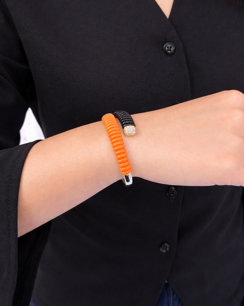 Bracciale Noemi in Brass dorato aperto