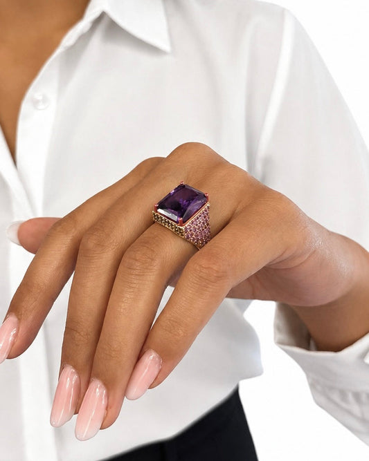 Anello Jasmine Viola