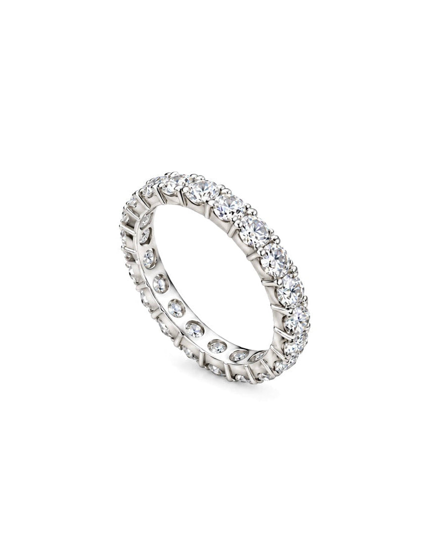 Anello Eternelle Big in Argento 925 e Diamanti Lab Grown