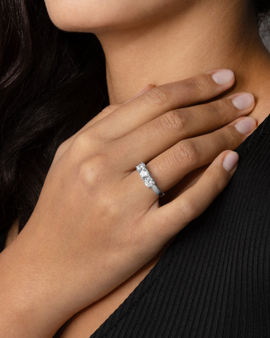 Anello Corfù Lab Grown Diamonds Big