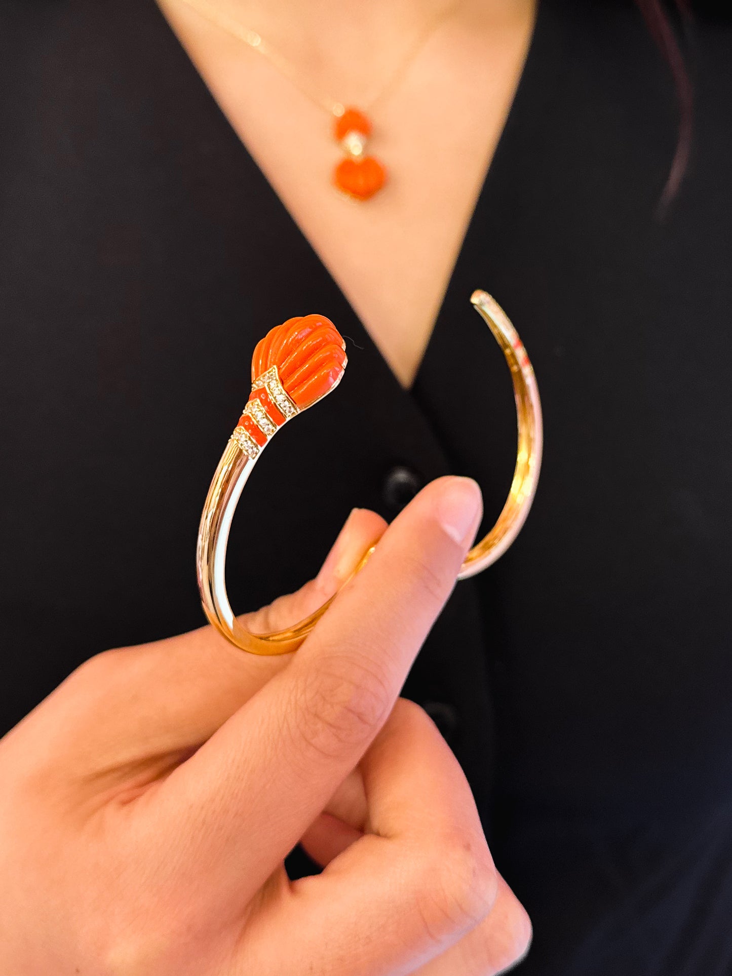 Bracciale Lidia in Brass conchiglia