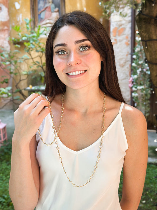 Collana Claudia placcata oro giallo 18kt