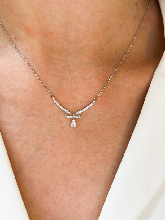 Girocollo Greta in Argento rodio