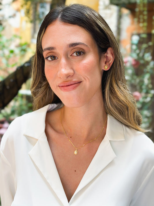 Girocollo Emily in Argento placcato oro giallo 18kt