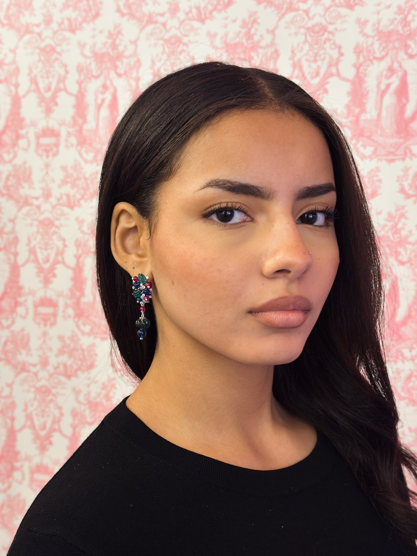 Orecchini Tutti Frutti Jade