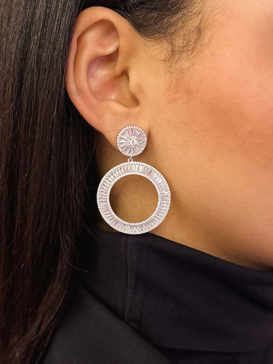 Orecchini Rachele rodio