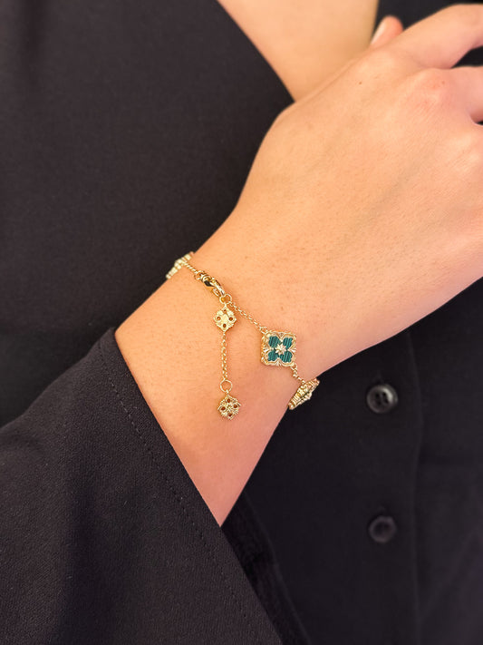 Bracciale Giulia con Malachite