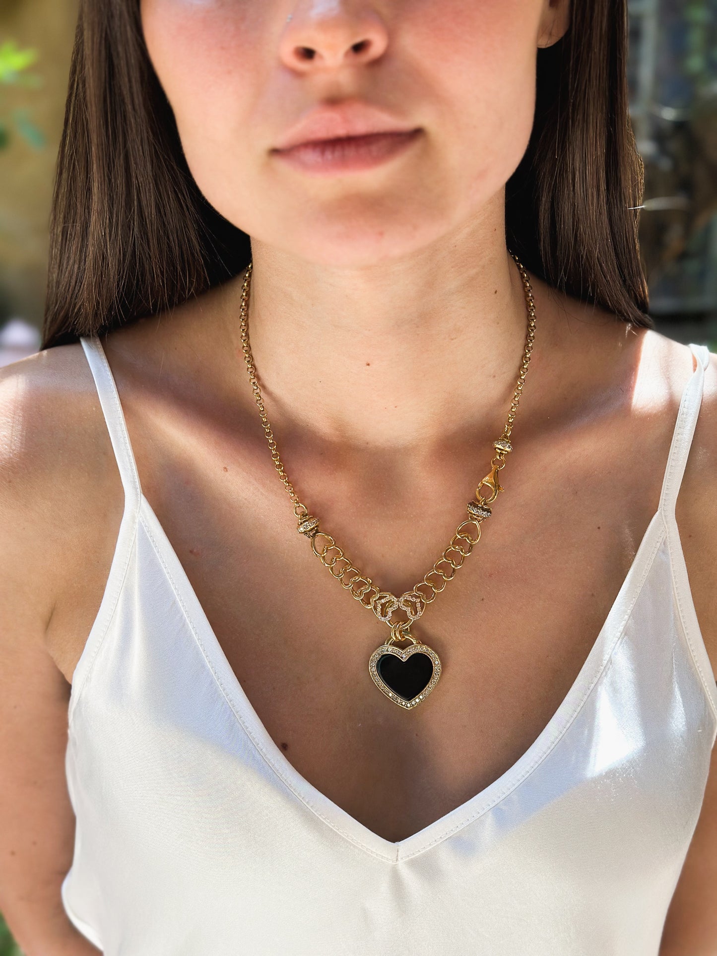Collana Black Heart