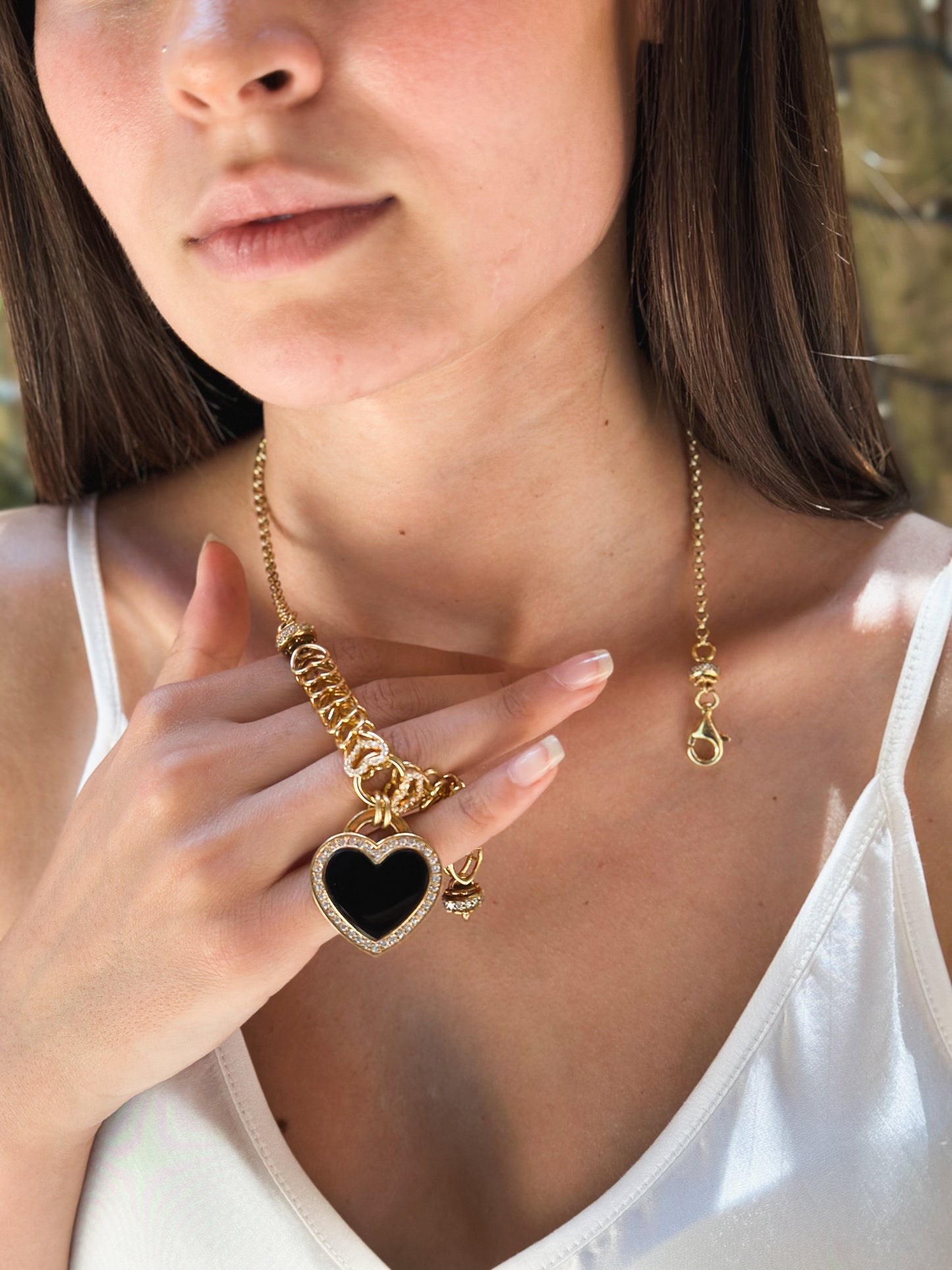 Collana Black Heart