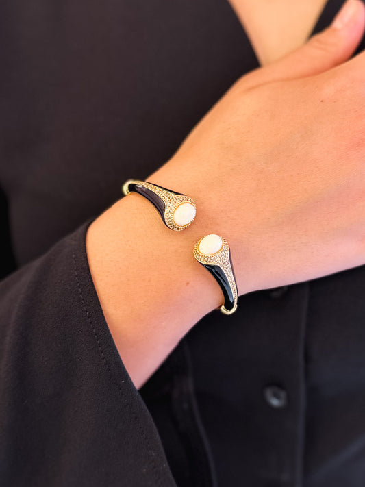 Bracciale Beatrice in Brass aperto