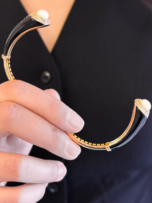 Bracciale Beatrice in Brass aperto