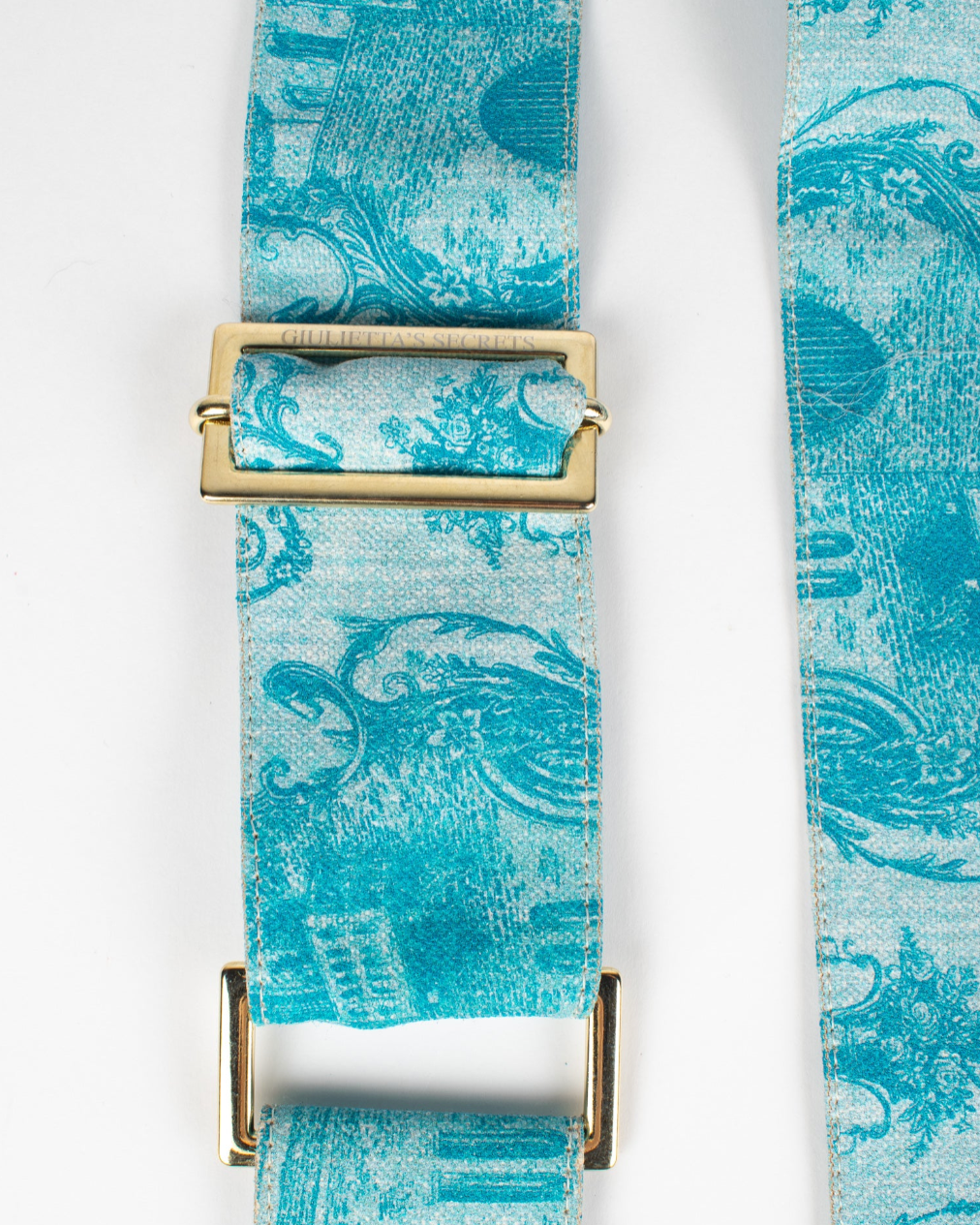 Borsa Tote Waterproof Celeste – Toile de Jouy Balcone