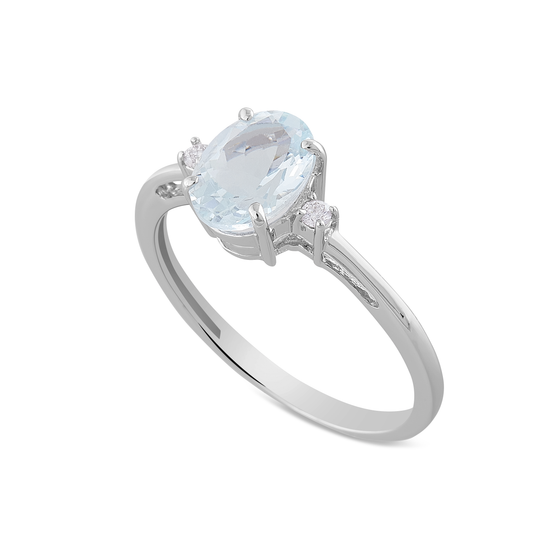 Anello Acqua Marina 1,05ct