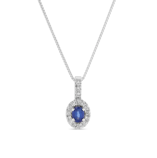 Collana Zaffiro 0,23ct