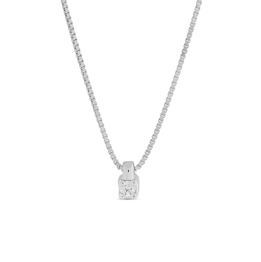 Collana Punto Luce Graffette 0,02ct