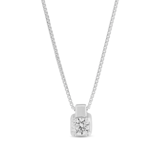 Collana Punto Luce Graffette 0,08ct