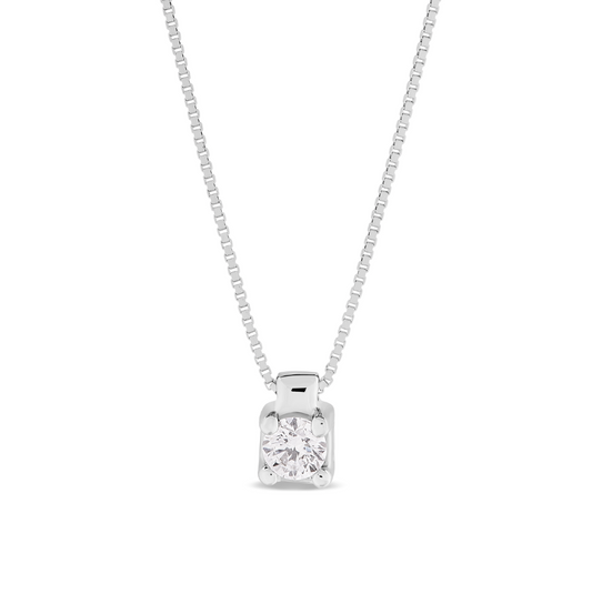 Collana Punto Luce Graffette 0,10ct