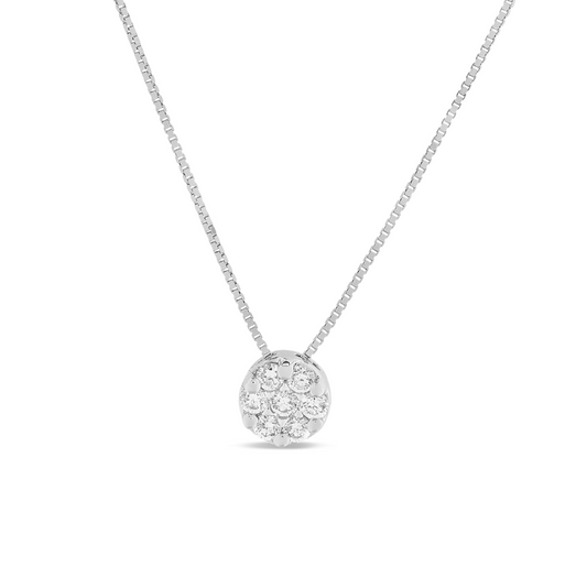 Collana Invisible Diamanti 0,10ct