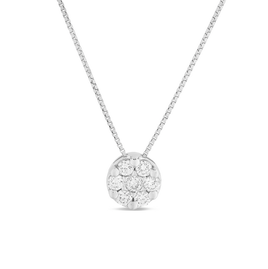 Collana Invisible Diamanti 0,16ct